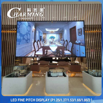 64*48CM पिक्सेल पिथ 2MM HD एलईडी वीडियो वॉल हाई रिफ्रेश 3840Hz