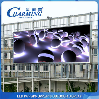 P4 P5 P8 SMD LED डिस्प्ले वाटरप्रूफ विशाल विज्ञापन आउटडोर LED वीडियो वॉल