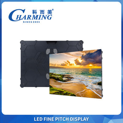 इंटरऑपरेबल साइज इंडोर एलईडी डिस्प्ले - 320x640 मिमी P1.86 P2.22 कैबिनेट आसान फ्रंट मरम्मत चर्च मीडिया डिस्प्ले