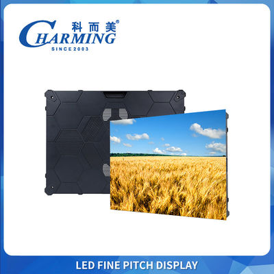 फिक्स्ड इंस्टाल 8K रिफ्रेश के लिए मॉड्यूलर इंडोर एलईडी डिस्प्ले, मैग्नेटिक फ्रंट-एक्सेस, मल्टी-साइज स्प्लिसिंग रेडी