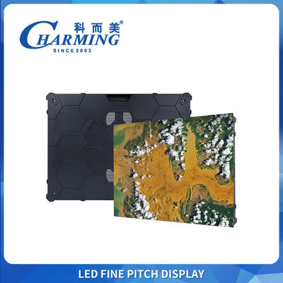 फिक्स्ड इंस्टाल 8K रिफ्रेश के लिए मॉड्यूलर इंडोर एलईडी डिस्प्ले, मैग्नेटिक फ्रंट-एक्सेस, मल्टी-साइज स्प्लिसिंग रेडी