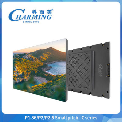 P1.86-P2.5 इनडोर फाइन पिच एलईडी डिस्प्ले 16बिट पारदर्शी एलईडी पैनल