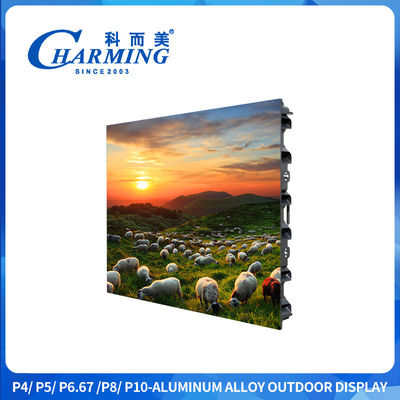 एलईडी स्क्रीन विज्ञापन बोर्ड P6 स्ट्रीट माउंट 960x960MM एलईडी स्क्रीन P4 वीडियो आउटडोर डिस्प्ले