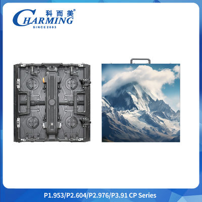 किराये के लिए एलईडी डिस्प्ले U-आकार के मॉड्यूलर डिजाइन और बहुमुखी उपयोग के लिए लचीला स्प्लिटिंग के साथ हल्के, अल्ट्राथिन पैनल