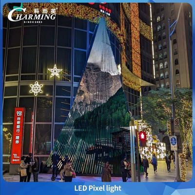 गरम बिक्री RGBW LED पिक्सेल पॉइंट लाइट्स 30MM IP66 DC 24V आउटडोर क्रिसमस हॉलिडे LED