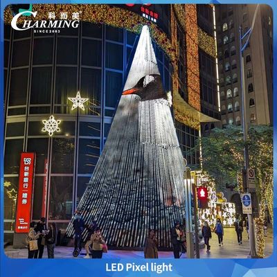 एलईडी पिक्सेल लाइट 43A SMD3535 IP66 उपयोग में आसान बाहरी दीवार सजावट आउटडोर उपयोग
