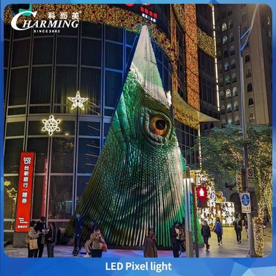 एलईडी पिक्सेल लाइट 43A SMD3535 IP66 उपयोग में आसान बाहरी दीवार सजावट आउटडोर उपयोग