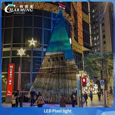 SMD3535 50C LED पिक्सेल लाइट्स IP66 वाटरप्रूफ SPI कंट्रोल फॉर आउटडोर वॉल्स स्टेज पार्क लाइटिंग