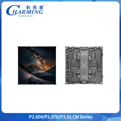 P3.91 आउटडोर रेंटल एलईडी विज्ञापन स्क्रीन IP65 7680Hz 500*500mm SMD1921