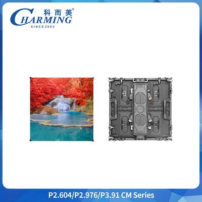 सीएम सीरीज आउटडोर रेंटल एलईडी डिस्प्ले IP65 500*1000mm/500*500mm 7680Hz सुविधाजनक पारस्परिक संयोजन