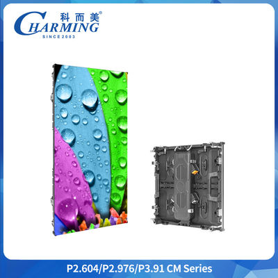 पी3.91 एलईडी वीडियो वॉल रेंटल डिस्प्ले 500x500 मिमी IP65 वाटरप्रूफ
