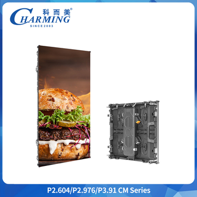 P2.98 P3.91 अल्ट्रा-लाइट IP65 आउटडोर रेंटल एलईडी डिस्प्ले कैबिनेट