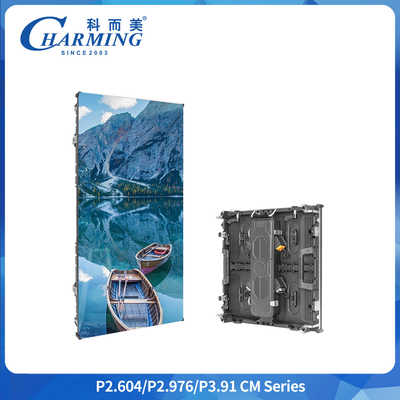 P3.91 500x1000mm LED वीडियो वॉल रेंटल डिस्प्ले एल्यूमिनियम अलॉय