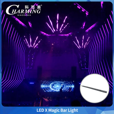 सजावट के लिए आसान एलईडी एक्स मैजिक बार दीवार माउंटिंग के लिए एलईडी एक्स मैजिक बार आरजीबी एलईडी पिक्सेल बार मनोरंजन कार्यक्रम के लिए