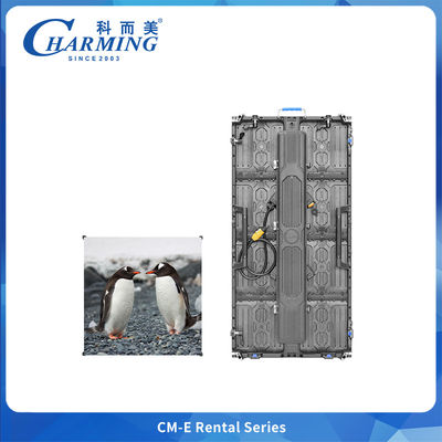 500x500mm/500x1000m 6.4kg किराए पर एलईडी डिस्प्ले कैबिनेट कॉन्सर्ट स्टेज इवेंट्स के लिए पावर कॉर्ड इंटीग्रेशन