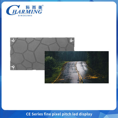 फाइन पिच P1.86-P2.5 इंडोर 640*480 मिमी एलईडी स्क्रीन मैग्नेटिक फ्रंट सर्विस और सीमलेस कैबिनेट साइज ब्लेंडिंग के साथ