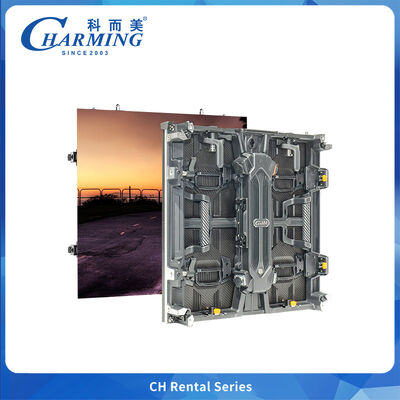 इवेंट स्टेज के लिए वाटरप्रूफ आउटडोर रेंटल एलईडी पैनल P3.9 डाई-कास्ट एल्यूमीनियम कैबिनेट वन-क्लिक डीगॉसिंग