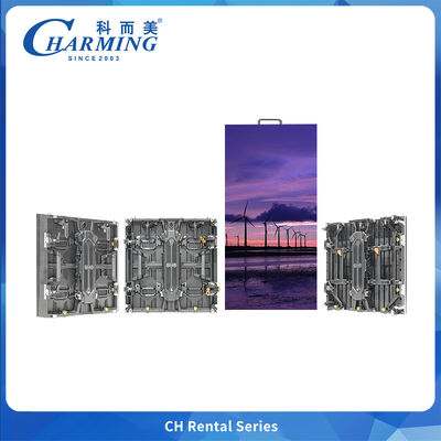 एकीकृत हार्ड कनेक्शन आउटडोर P3.91 किराये के आयोजनों के लिए घुमावदार/लचीला/सही कोण कैबिनेट