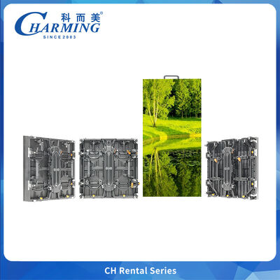 निर्माता आउटडोर P3.91 घटनाओं के लिए डाई-कास्ट एल्यूमीनियम मिश्र धातु घुमावदार लचीला कैबिनेट