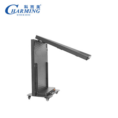 इनडोर फोल्डेबल एलईडी पोस्टर डिस्प्ले P1.86 P2 P2.5 600cd/m2 7680Hz फ्रंट मेंटेनेंस एल्यूमीनियम कैबिनेट