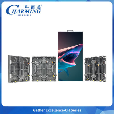 7680Hz रिफ्रेश रेट 500x500 मिमी कैबिनेट आकार और 120° व्यू एंगल के साथ आउटडोर और इनडोर एलईडी स्क्रीन रेंटल