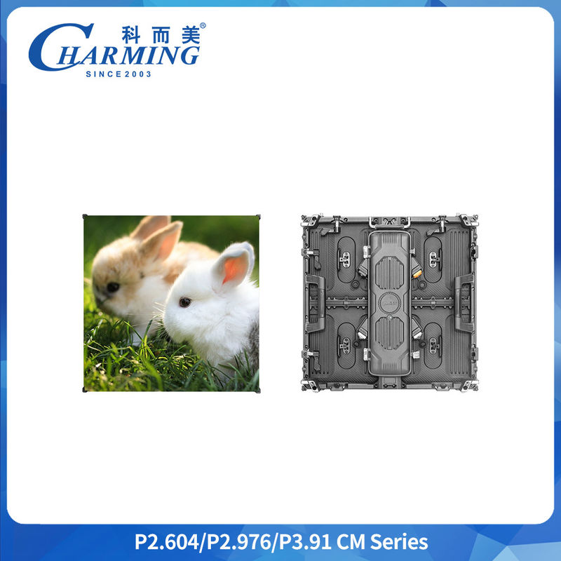 P3.91 आउटडोर किराये एलईडी डिस्प्ले कैबिनेट IP65 500x500 मिमी