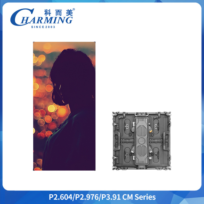 P3.91 आउटडोर किराये एलईडी स्क्रीन 500x500 मिमी IP65 4500CD/m2