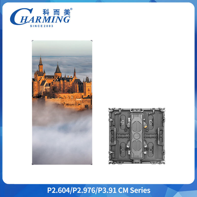आउटडोर एलईडी डिस्प्ले हाई रिज़ॉल्यूशन पी2.976 पैनल अल्ट्रा-लाइट स्लिम कैबिनेट डिजाइन एलईडी टूल-फ्री रिप्लेसमेंट एलईडी