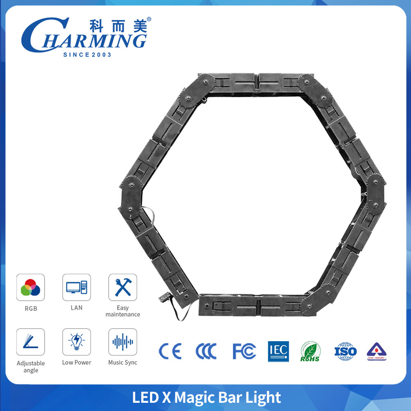 चार्मिंग निर्माता से समायोज्य कोण SMD3838 LED X MAGIC BAR लाइट इनडोर के लिए उपयोग करें