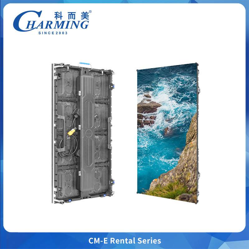 आकर्षक सीएम-ई सीरीज पी2.976 आउटडोर एलईडी डिस्प्ले, पेटेंटेड अदृश्य डिसएसेम्बली और सिग्नल इंडिकेटर हब के साथ