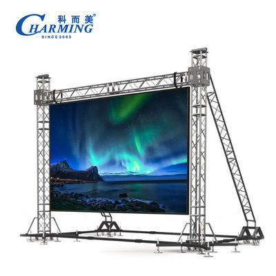 SMD1921 आउटडोर रेंटल एलईडी डिस्प्ले स्क्रीन मल्टीसीन 3840HZ P3.91