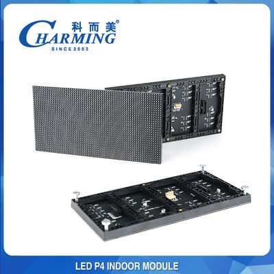 SMD2020 RGB P4 इंडोर एलईडी डिस्प्ले मॉड्यूल एंटी कोलिशन प्रैक्टिकल
