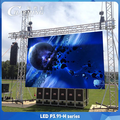 220V SMD1921 आउटडोर एलईडी वॉल डिस्प्ले किराया डीजे स्टेज के लिए उच्च संकल्प सेक्सी वीडियो
