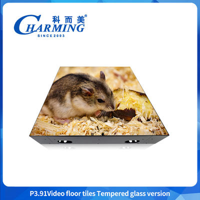 संगीत मंच के लिए एलईडी वीडियो डांस फ्लोर 3.91 मिमी शादी क्लब होटल के लिए उच्च परिभाषा डिस्प्ले