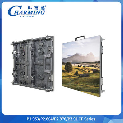 स्क्रीन वर्किंग वोल्टेज AC 220V/(110V) ±15% P2.6/2.98/3.91 CP सीरीज आउटडोर एलईडी वीडियो वॉल