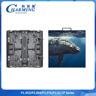 7680 हर्ट्ज उच्च दक्षता वाले शीतलन एलईडी वीडियो वॉल डिस्प्ले P1.9 P2.6 P2.98 वक्र P3.91 शोर मुक्त डिजाइन के साथ