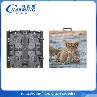 P2.6- P3.91 इनडोर सपोर्ट स्टैंड स्क्रीन SMD2020 7680Hz हाई-डेफिनिशन क्वालिटी विज्ञापन लचीला एलईडी वीडियो वॉल वाणिज्यिक प्रदर्शन स्थल