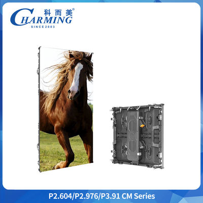 P3.91 आउटडोर रेंटल एलईडी विज्ञापन स्क्रीन IP65 7680Hz 500x1000mm/500*500mm