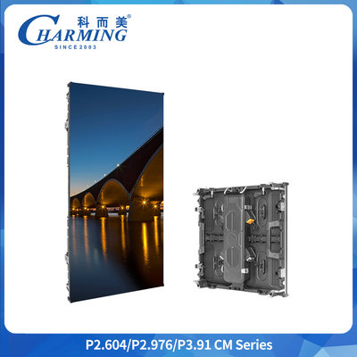 आउटडोर एलईडी डिस्प्ले P3.91 IP65 500x1000mm RGB रेंटल स्क्रीन विभिन्न आकार