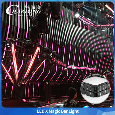 अलग-अलग लंबाई में अलग करने और इकट्ठा करने में आसान आकर्षक उत्पाद एलईडी एक्स मैजिक बार मॉड्यूलर डिजाइन आकर्षक उत्पाद एलईडी एक्स मैजिक बार आरजीबी एलईडी पिक्सेल बार मनोरंजन कार्यक्रम के लिए